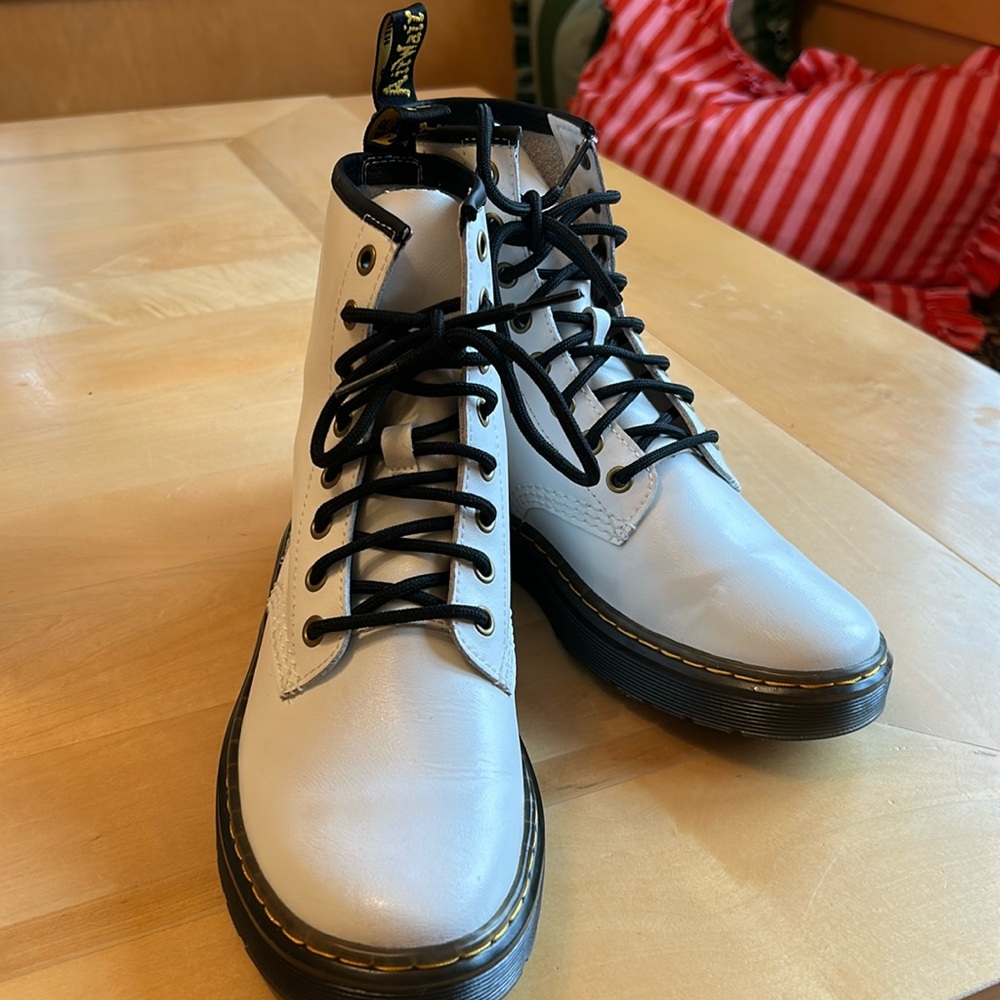 White Doc Martens Boots size 38